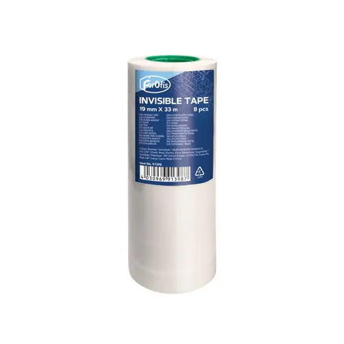Traka ljepljiva/selotejp Forofis 19mmx33m, 50mic prozirna 91398 (pak 8 kom)-1