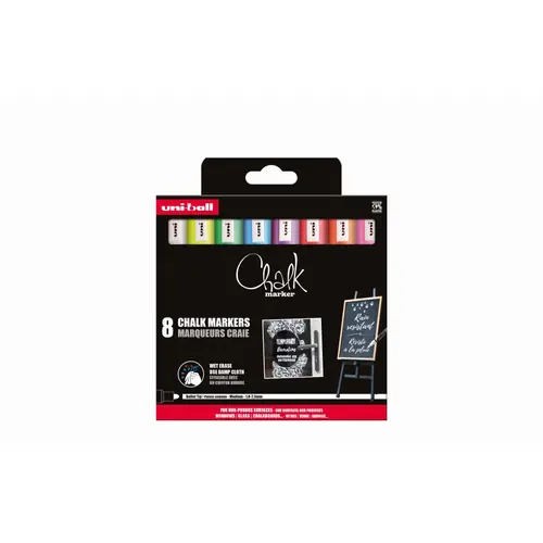 Uni pak marker pwe-5m chalk_kreda sortirane boje 8/1-0