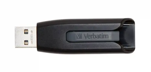 USB stick Verbatim 3.2 #49189 128Gb storengo v3 black-1