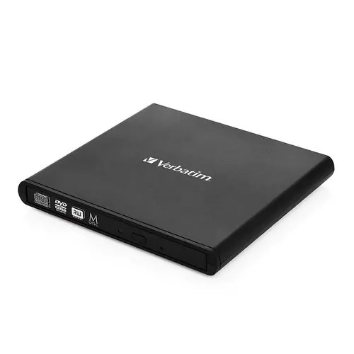 Exteranal DVD ReWriter  Verbatim , M-Disc compatible, USB2.0, blacki, 098938-0