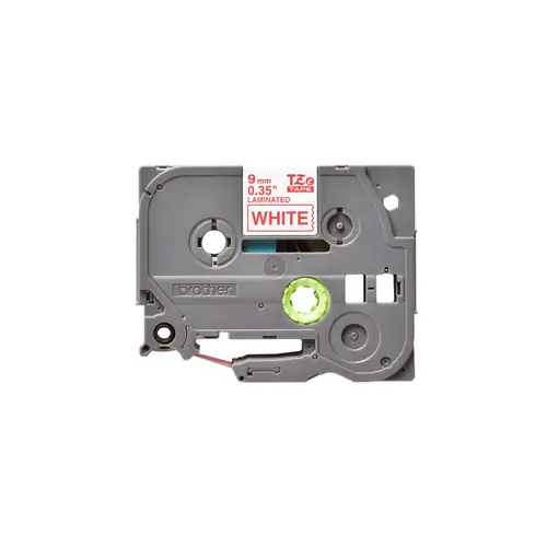 Vrpca Brother p-touch TZE222 9mm red/white-0
