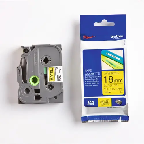 Vrpca Brother p-touch TZE641 18mm yellow/black-0