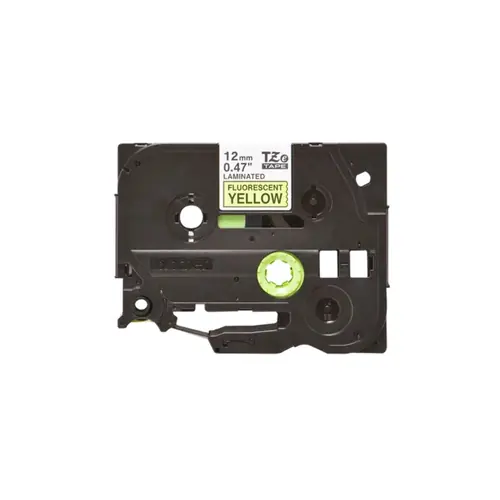 Vrpca Brother p-touch TZEC31 12mm black/fluo. yellow-1