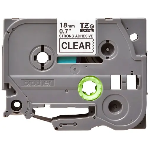 Vrpca Brother p-touch TZES141 18mm black/clear-1