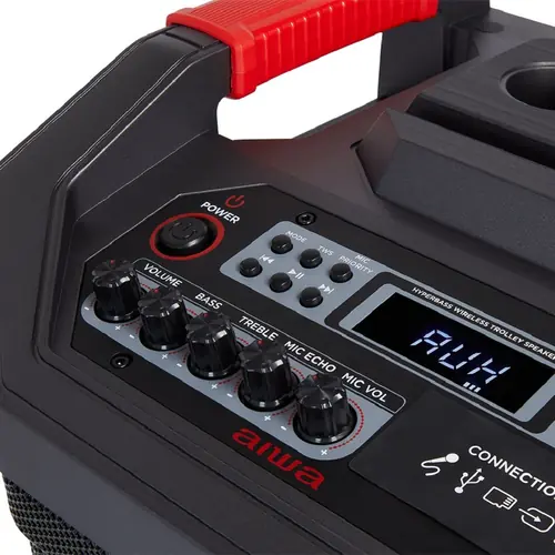 Zvučnik AIWA prijenosni s ručkom KBTUS-710 RGB-LED sustav osvjetljenja zvučnika-3