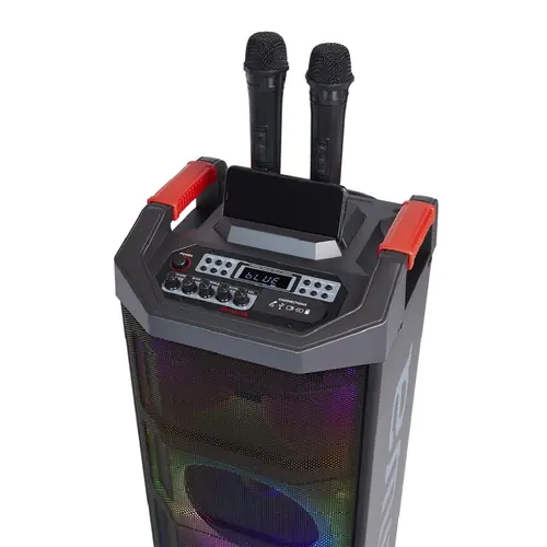 Zvučnik AIWA prijenosni s ručkom KBTUS-710 RGB-LED sustav osvjetljenja zvučnika-4
