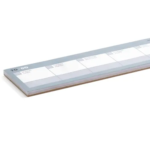 Planer tjedni Miquelrius 80g 54L 9 boja ToDo kolekcija sortirano MR28157-3