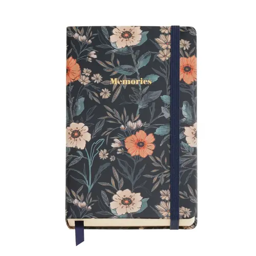 Dnevnik Miquelrius British Bloom 90x140mm 100g čist cvjetni MR8239-0