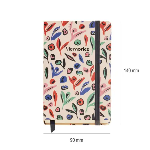 Diary Miquelrius Leaves in the wind 90x140mm 100g clean garden MR8255-1