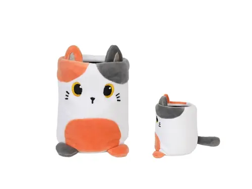 Pen cup iTotal Cat Orange XL2852-0