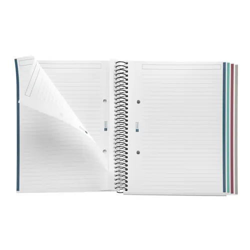 Kolegij blok Miquelrius A5 70g 100L spiralni crte Keep it simple MR4060-2