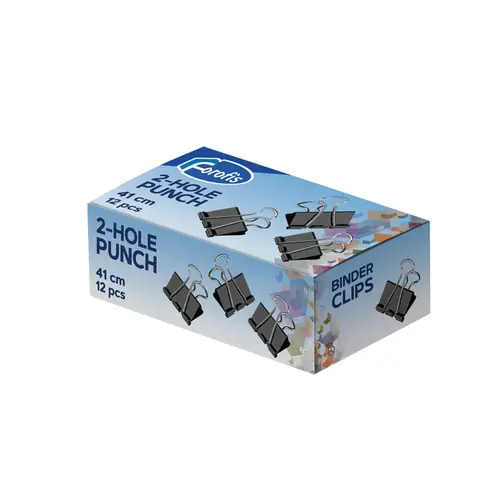 Spajalica klip Forofis crna 41mm 12/1 91369-1