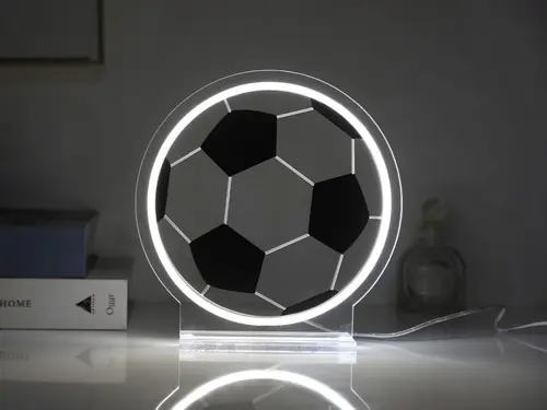 Lamp in the shape of a soccer ball iTotal LED white color XL2761H-0