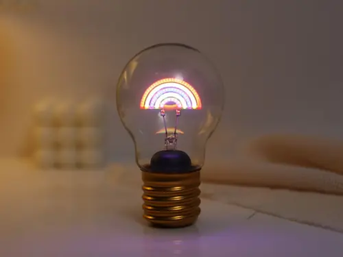 Lampa u obliku žarulje iTotal rainbow XL2876-0