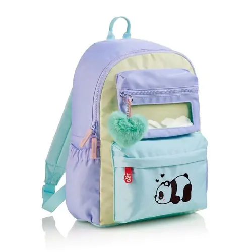 Mini backpack Miquelrius Back2fun 3 compartments panda MR19544-0