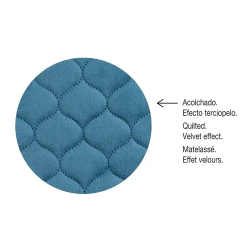 Notes Miquelrius British Bloom A5 80g dots lined padded blue MR8238-1