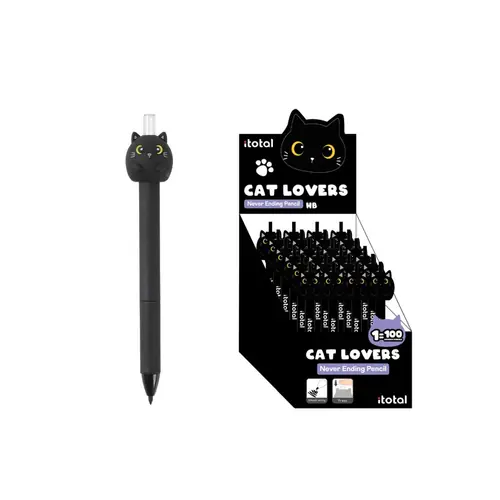 Pencil iTotal infinite Cat black 24/1 XL2070A-0