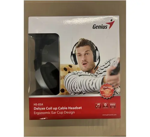 Outlet artikl- B grade Slušalice Genius HS-05A sa mikrofonom-0