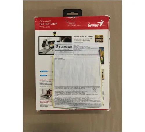 Outlet artikl- B grade  Webcam Genius QCam 6000 crna-1