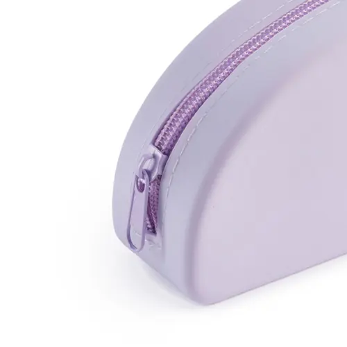 Pencil case Miquelrius Back2Fun silicone cat purple MR16582-1