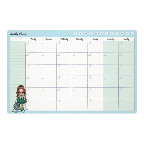 Planer dnevni Gorjuss Elements ljubičasti 975GJ13 (D)-3