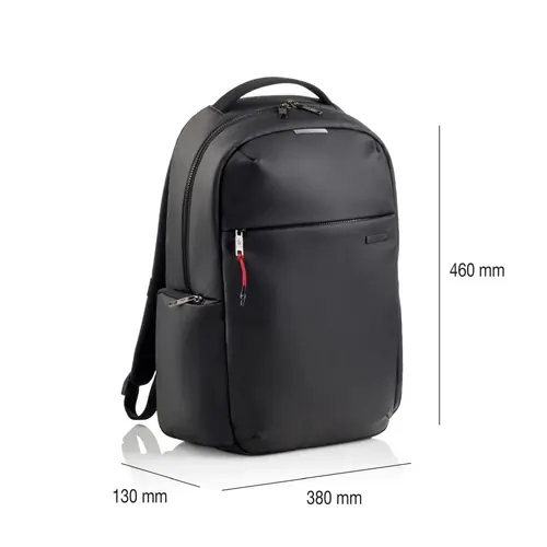 Backpack for laptop Miquelrius black M 38x46x13cm MR16980-0