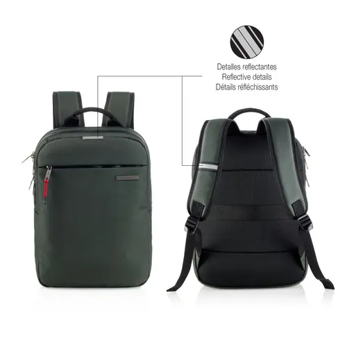 Backpack for laptop Miquelrius green S 32x43x5,5cm MR16983-1
