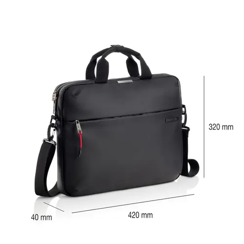 Laptop bag Miquelrius black 42x32x4cm MR16984-1