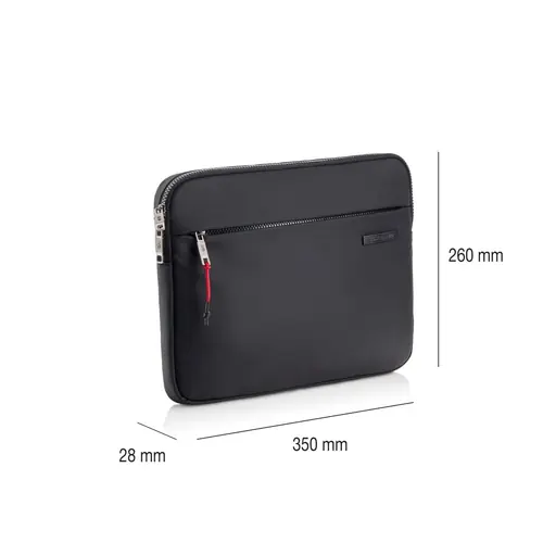 Laptop bag Miquelrius black 13" and 14" 35x26x2.8cm MR16986-1