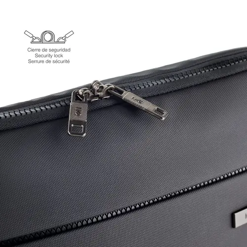 Laptop bag Miquelrius black 13" and 14" 35x26x2.8cm MR16986-4