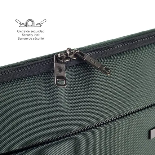 Laptop bag Miquelrius green 15" and 16" 39x29x3cm MR16987-4