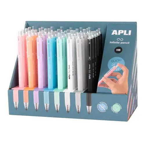 Display Apli retractable Pencil infinite 20016-0