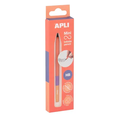 Pencilcil Apli mini tricolor infinite orange 19964-0