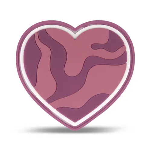 Bedž_Patch Belmil Pink Heart 337/A-0