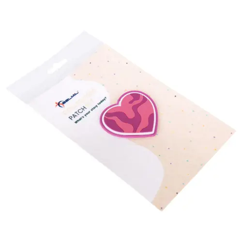 Bedž_Patch Belmil Pink Heart 337/A-1
