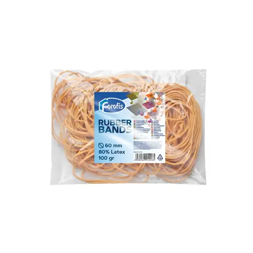 Rubber bands Forofis fi 60mm 100g 91223-0
