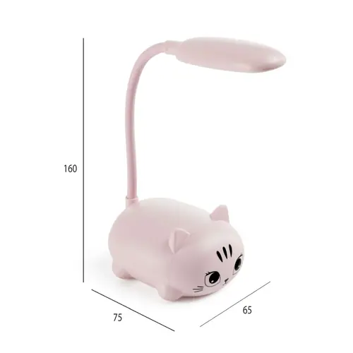 Lampa LED Miquelrius Back2Fun mačka roza MR13336-2