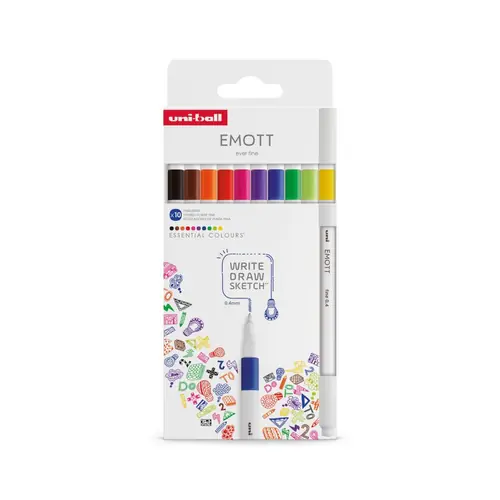 Marker Uni emott (0.4) pak 10 kom Essential colours 302422268-0