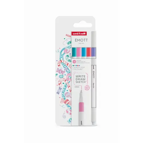 Marker Uni emott (0.4) pak 5 kom Candy pop colours 302422260-0