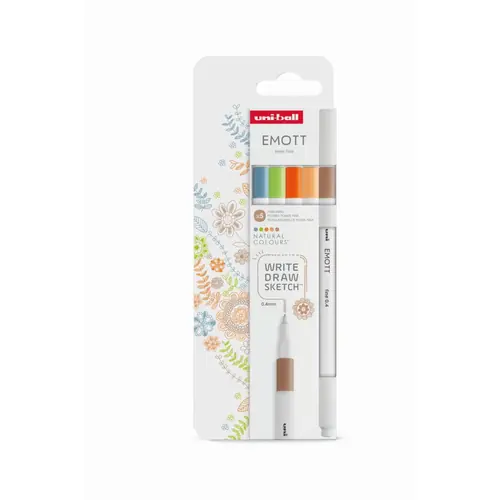 Marker Uni emott (0.4) pak 5 kom Natural colours 302422264-0
