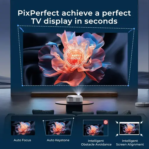 Projektor Vankyo V700G + platno 100" - FHD 1080P, 400 ANSI, Google TV, Dolby Audio-6