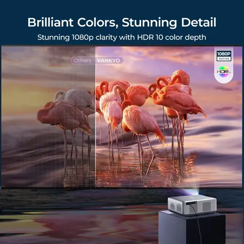 Projektor Vankyo V700G + platno 100" - FHD 1080P, 400 ANSI, Google TV, Dolby Audio-7