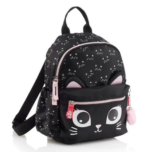 Ruksak mini Miquelrius Back2Fun 2 odjeljka kitten crni 5L MR19364-0