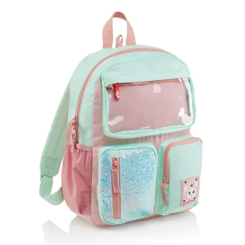 Ruksak Miquelrius Back2Fun sa džepovima rozi 17L MR19375-0