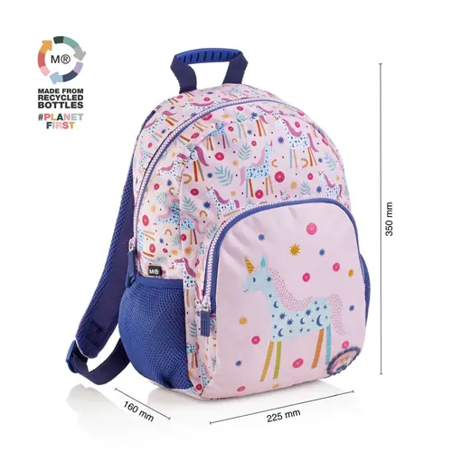 Miquelrius mini recycled unicorn backpack MR19433-2