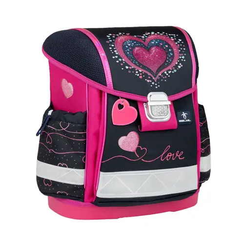 Torba školska Belmil classy dark pinky 403-13/AG/34-3