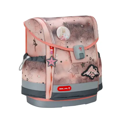 Torba školska Belmil classy plus rose ballet zvjezdice 405-78/AG/14-4