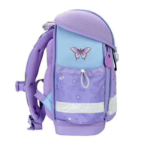 School bag Belmil Classy purple blue butterfly 403-13/AG/61-1