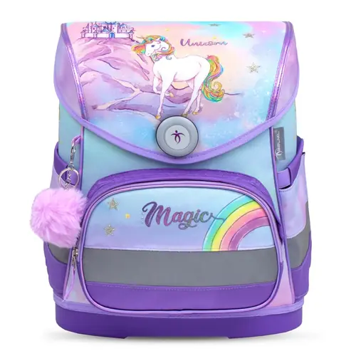 Torba školska Belmil compact rainbow unicorn magic 405-41/AG-4-0