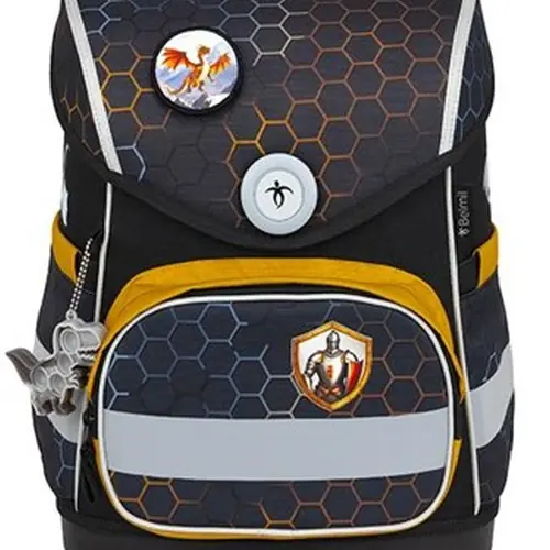 School bag Belmil Compact with patches Dragon-0